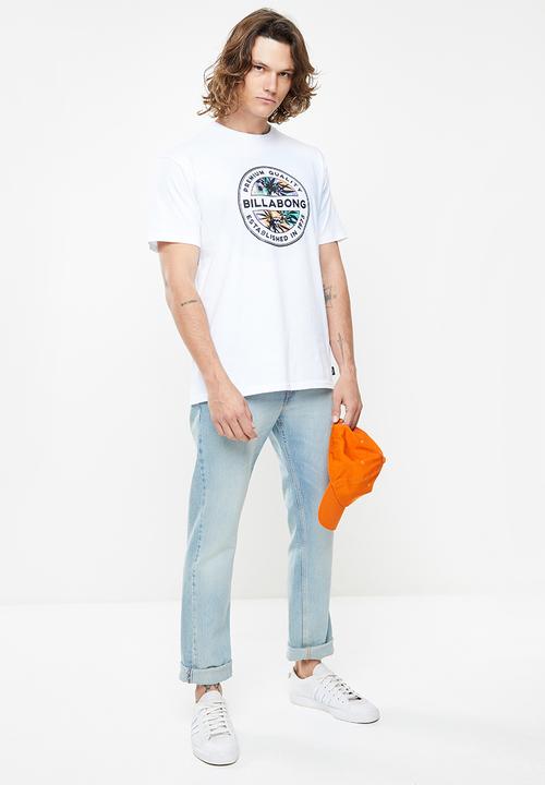 Billabong  - Rotar fill short sleeve - white
