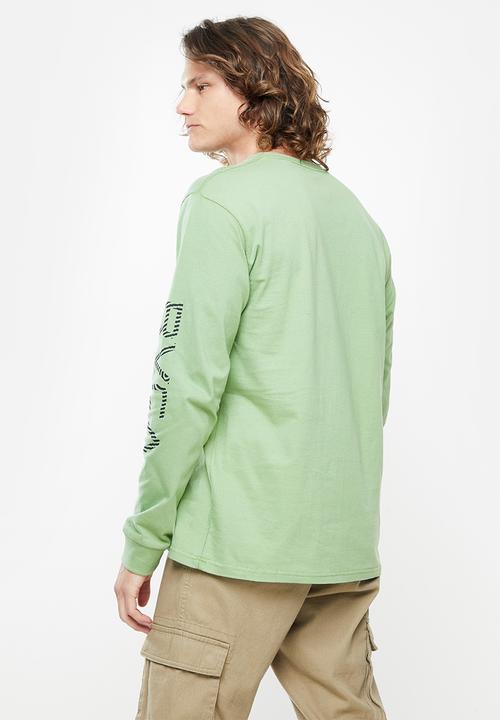 RVCA - Big fills long sleeve - spinach