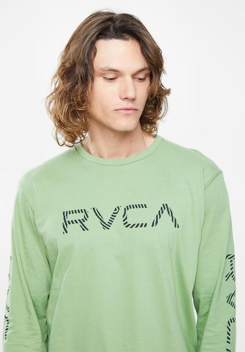 RVCA - Big fills long sleeve - spinach