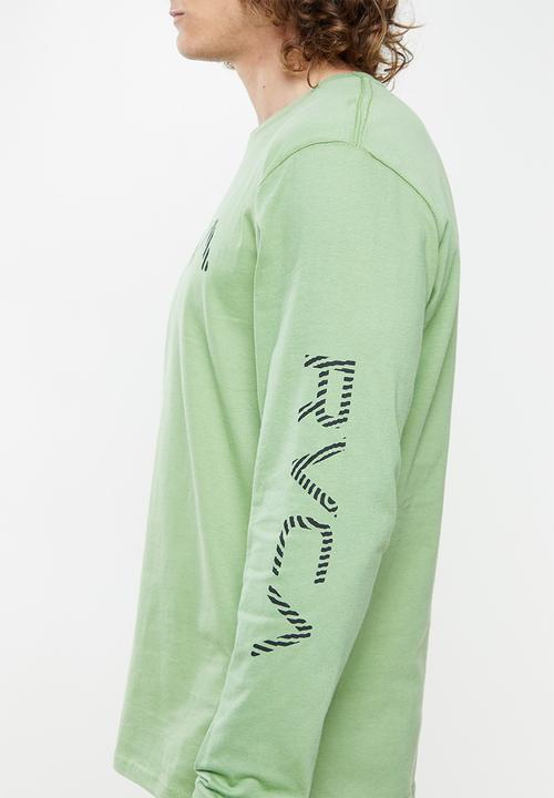 RVCA - Big fills long sleeve - spinach