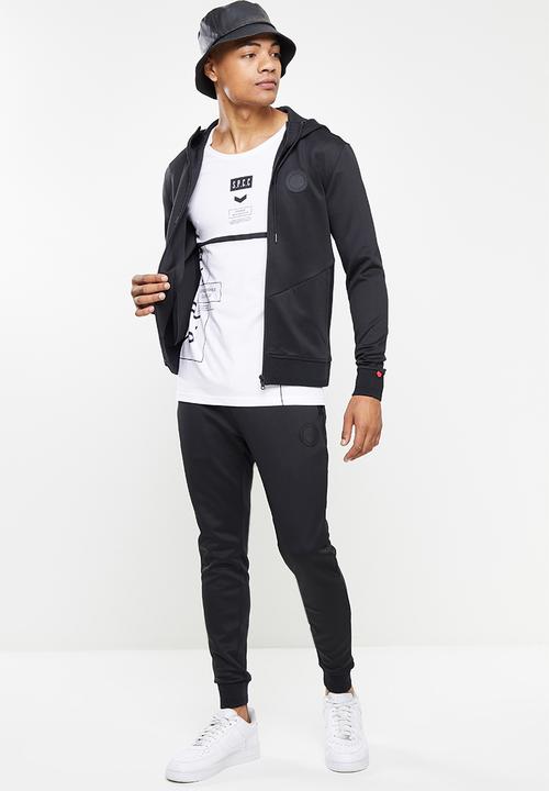 S.P.C.C - Fletcher regular fit straight hem tee  - optical white