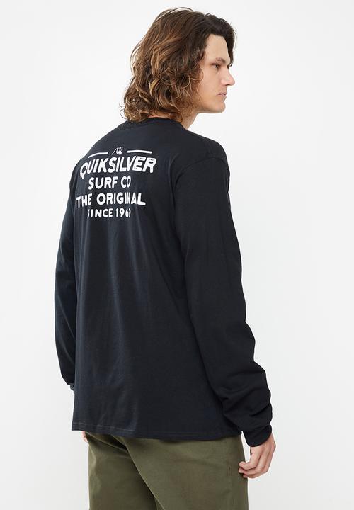 Quiksilver - Feeding line long sleeve - black
