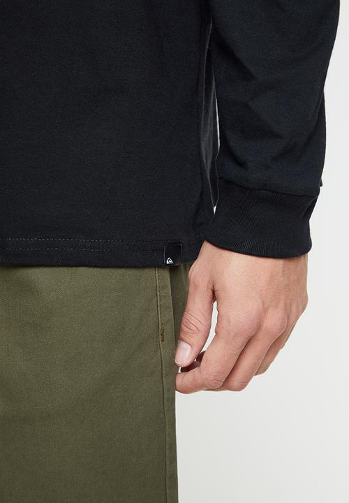 Quiksilver - Feeding line long sleeve - black