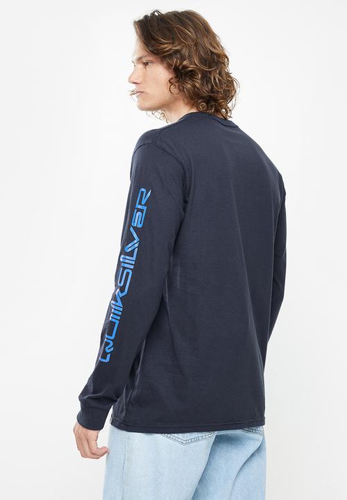 Quiksilver - Omni logo long sleeve - navy blazer