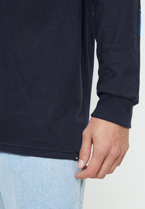 Quiksilver - Omni logo long sleeve - navy blazer
