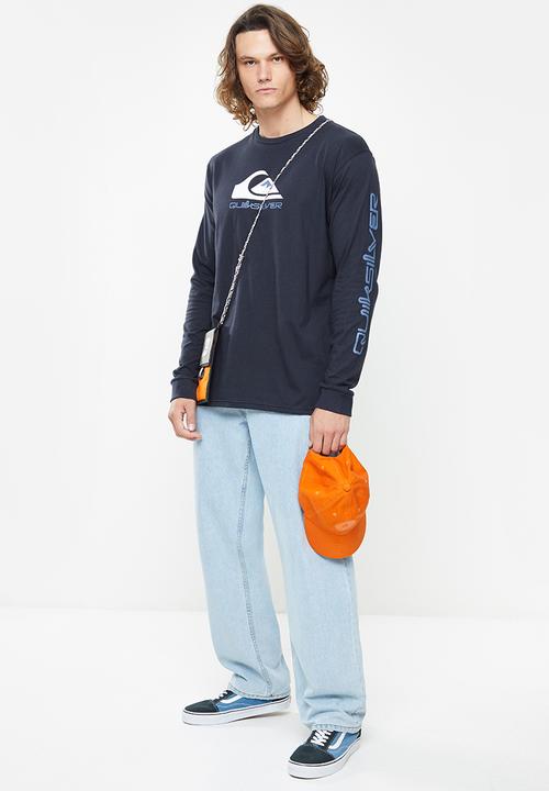 Quiksilver - Omni logo long sleeve - navy blazer
