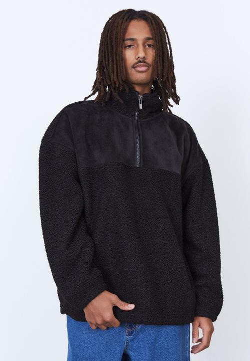Factorie - Teddy pullover - black