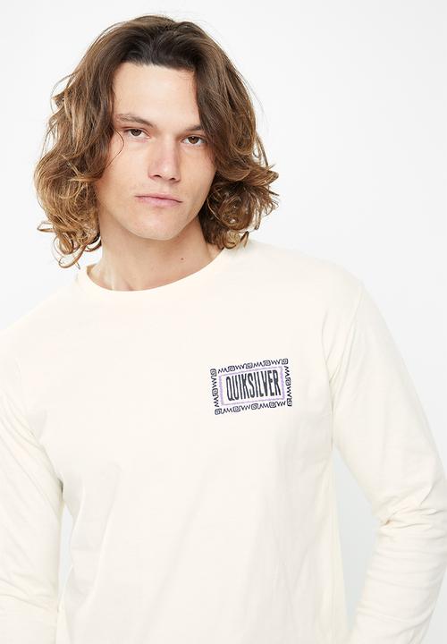 Quiksilver - Electric feel long sleeve - antique white