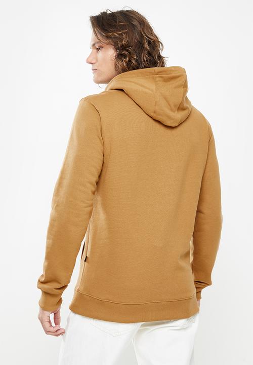 Quiksilver - Big logo hoodie - chipmunk