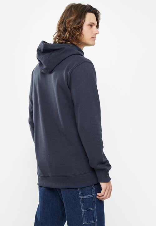 Quiksilver - Big logo hoodie - navy blazer