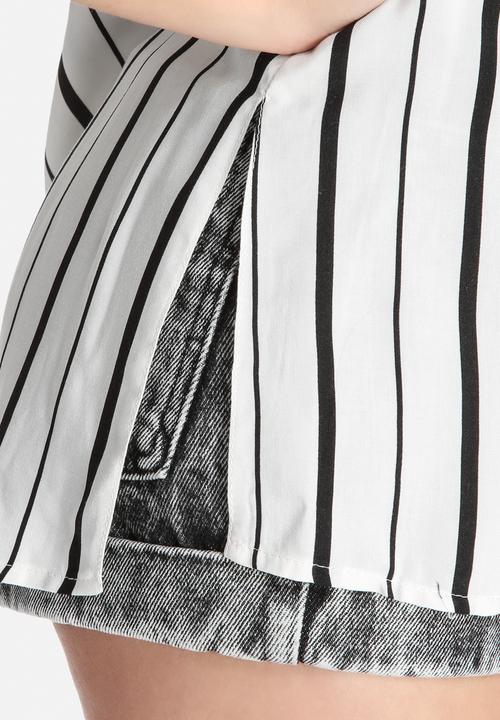 New Look - Elizabeth Stripe Sleeveless Shirt