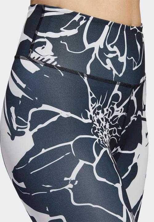 adidas Performance - Vf flower 7/8 tights - black