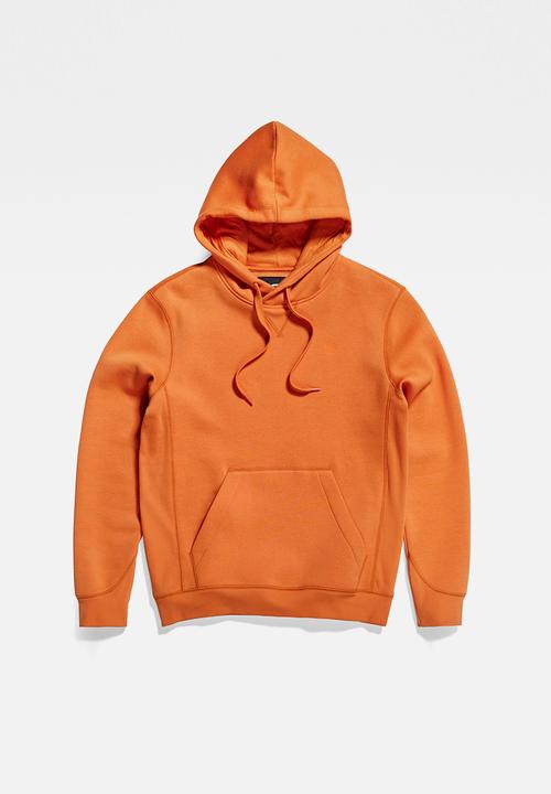 G-STAR - Premium core hood long sleeve - orange