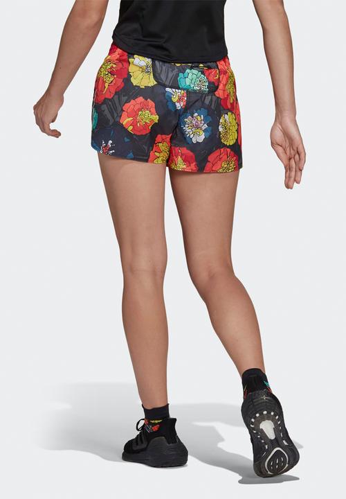 adidas Performance - Run fast flower shorts - multi