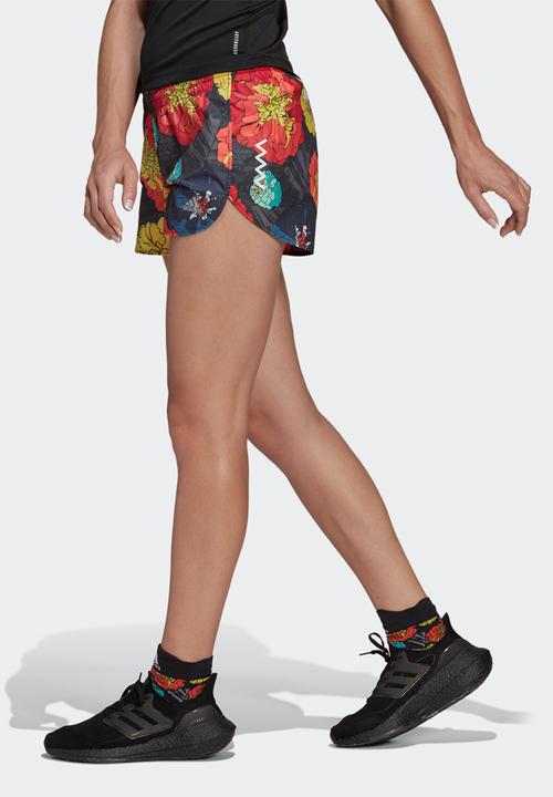adidas Performance - Run fast flower shorts - multi
