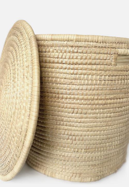 Paarl Basket - Natural storage basket - neutral