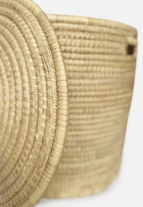 Paarl Basket - Natural storage basket - neutral
