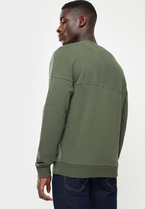 POLO - PS Embossed Sweatshirt - Fatigue
