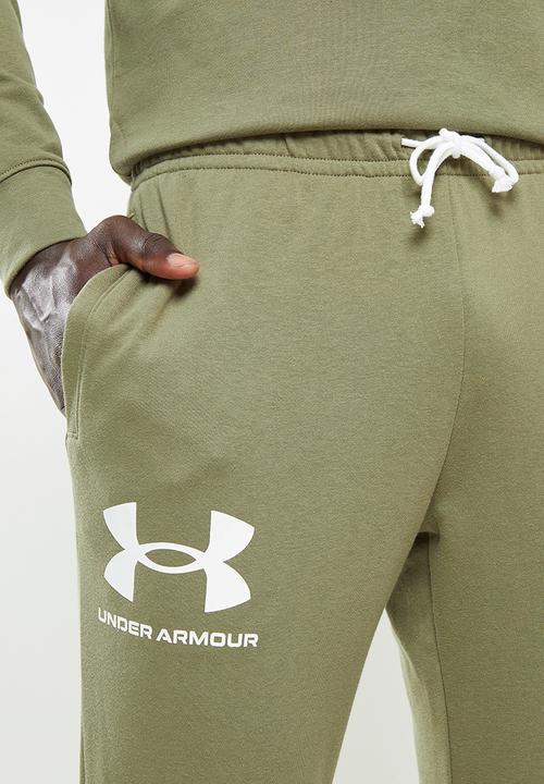 Under Armour - UA Rival Terry Joggers - light khaki