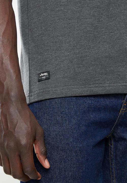 JEEP - Logo/icon strong tee - charcoal 