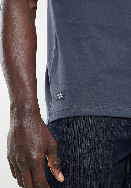 JEEP - Fashion graphics tee - navy 