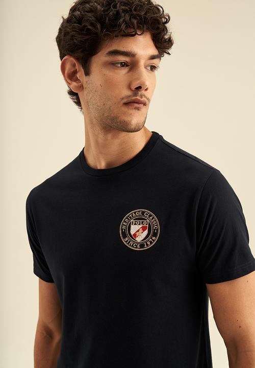POLO - Heritage Shield SS Tee - Navy