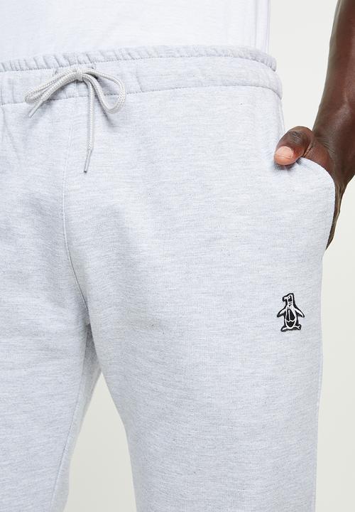 Original Penguin - Op fleece trackpant - grey