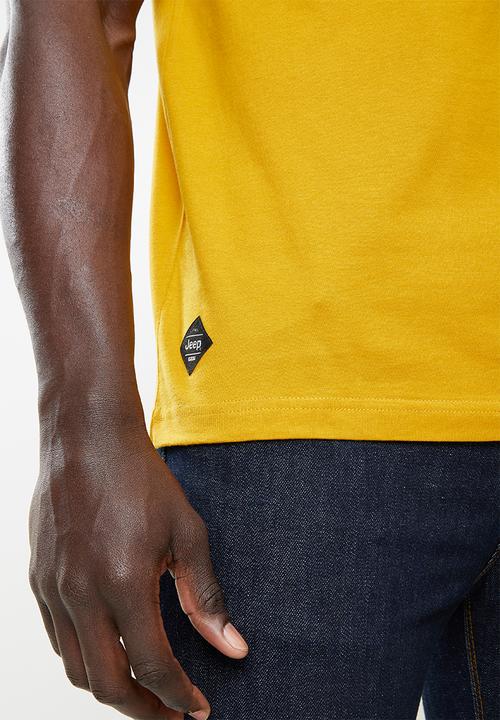 JEEP - Core logo tee - gold