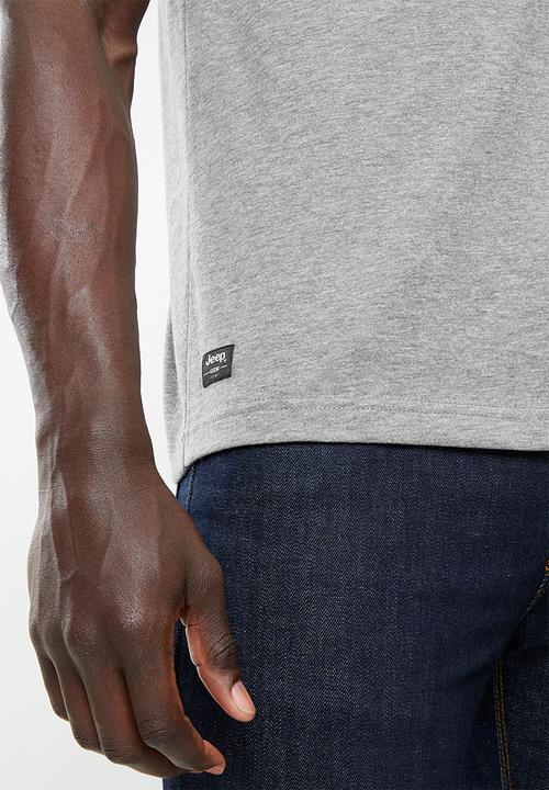 JEEP - Fashion graphics tee - grey 