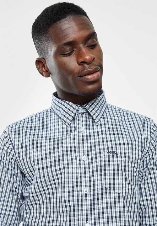 JEEP - Long sleeve yd check shirt - multi  