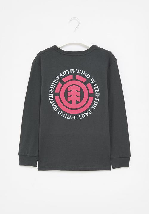 Element - Seal bp long sleeve youth - flint black