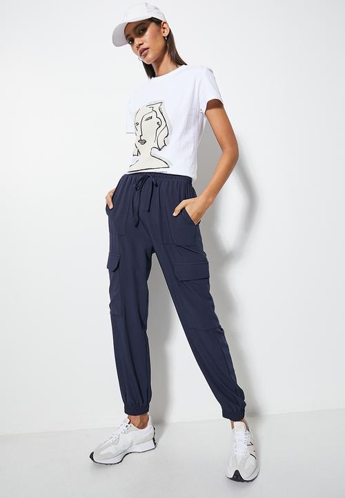 Superbalist - Cargo jogger - navy