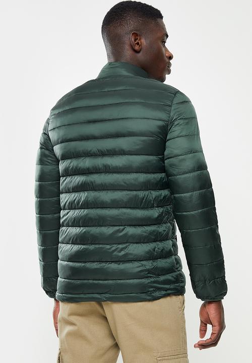 JEEP - Core puffer long sleeve - green