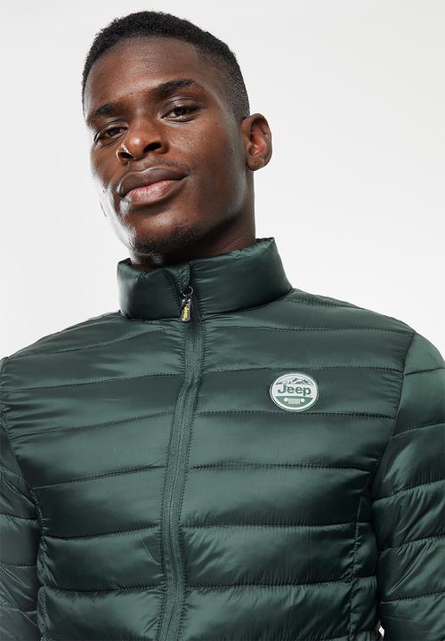 JEEP - Core puffer long sleeve - green