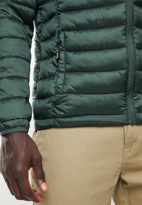 JEEP - Core puffer long sleeve - green
