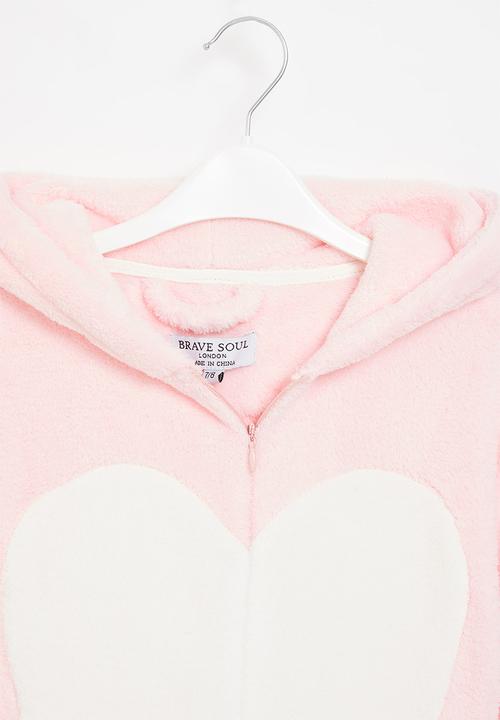 Brave Soul - Bunny onesie - pink