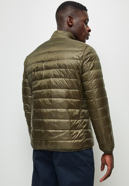 Lark & Crosse - Tokai puffer jacket - khaki green