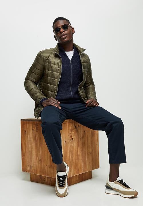 Lark & Crosse - Tokai puffer jacket - khaki green