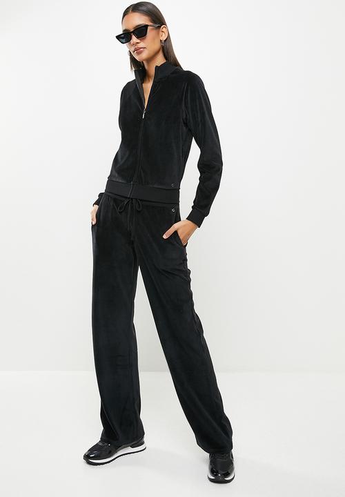 GUESS - G-charm logo track jacket - jet black