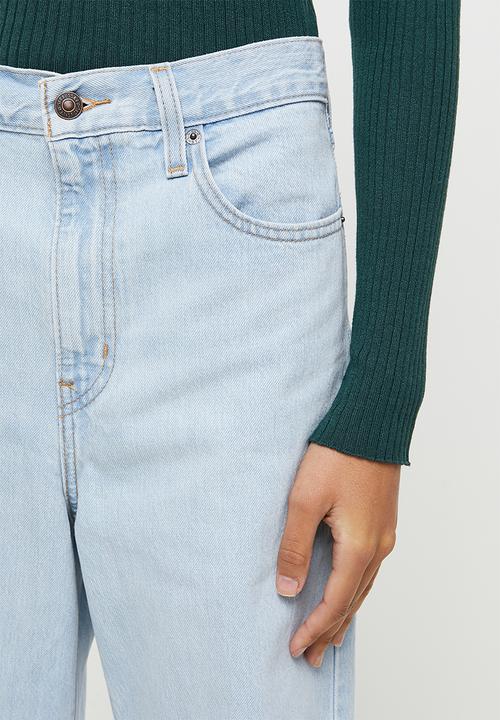 Levi’s® - High waisted straight joe flush - light blue
