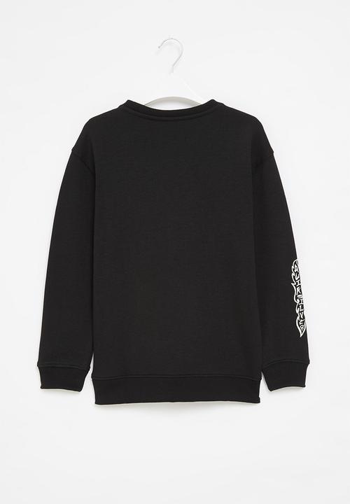 Quiksilver - Scorcher crew youth - black