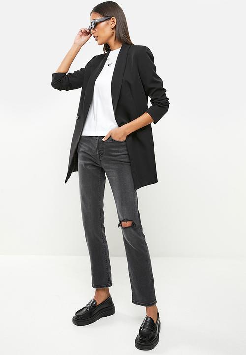 Levi’s® - Wedgie straight cut and dry jeans - black