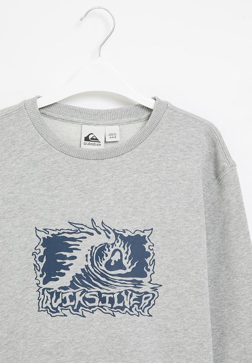 Quiksilver - Scorcher crew youth - light grey heather