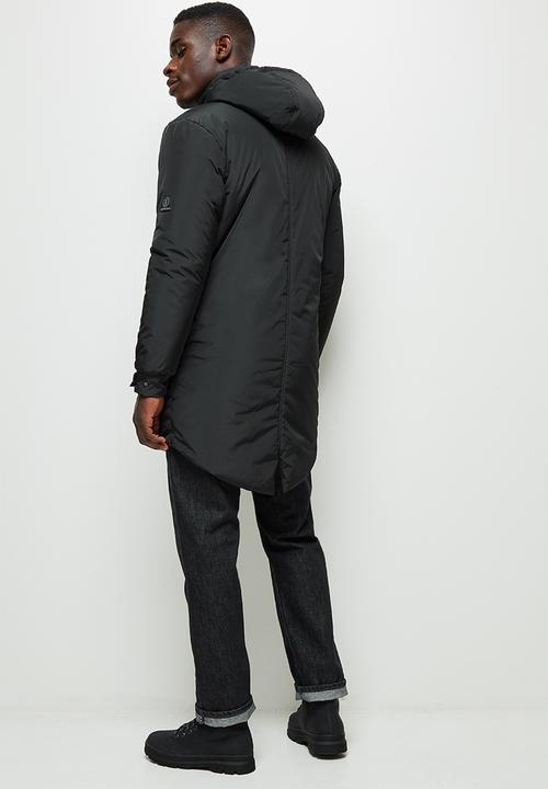 Lark & Crosse - Drak technical padded parka - black