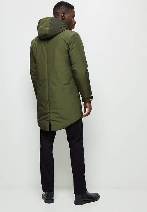 Lark & Crosse - Drak technical padded parka - khaki green