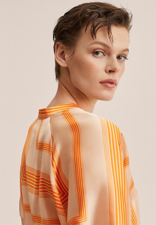 MANGO - Blouse vivian - orange