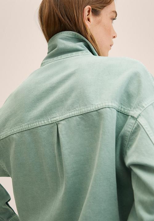 MANGO - Shirt aimee - aqua