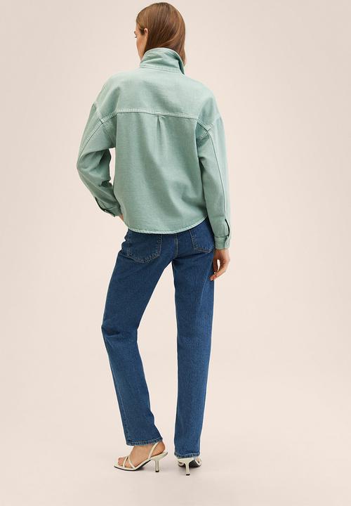 MANGO - Shirt aimee - aqua
