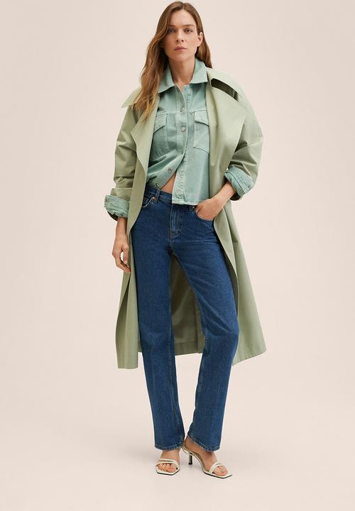 MANGO - Shirt aimee - aqua