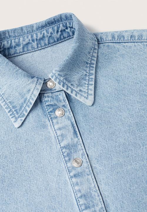 MANGO - Shirt eloise - denim light blue